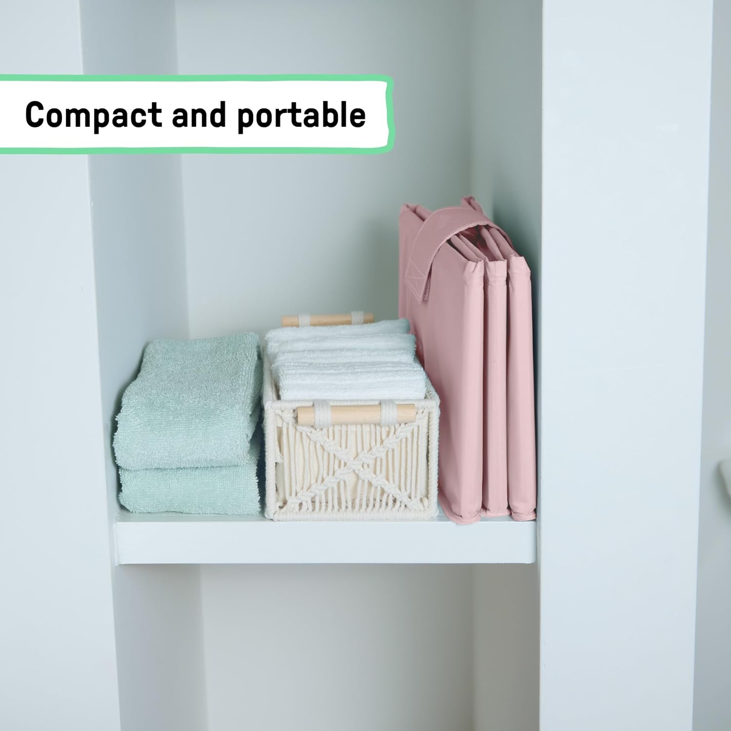image:imageIngenuity Tuckaway Toddler Folding Tub Converts Shower to Tub Folds to Store Easy to Clean No Assembly Required Portable Baby Bathtub for Travel 12M5Y GrayPink