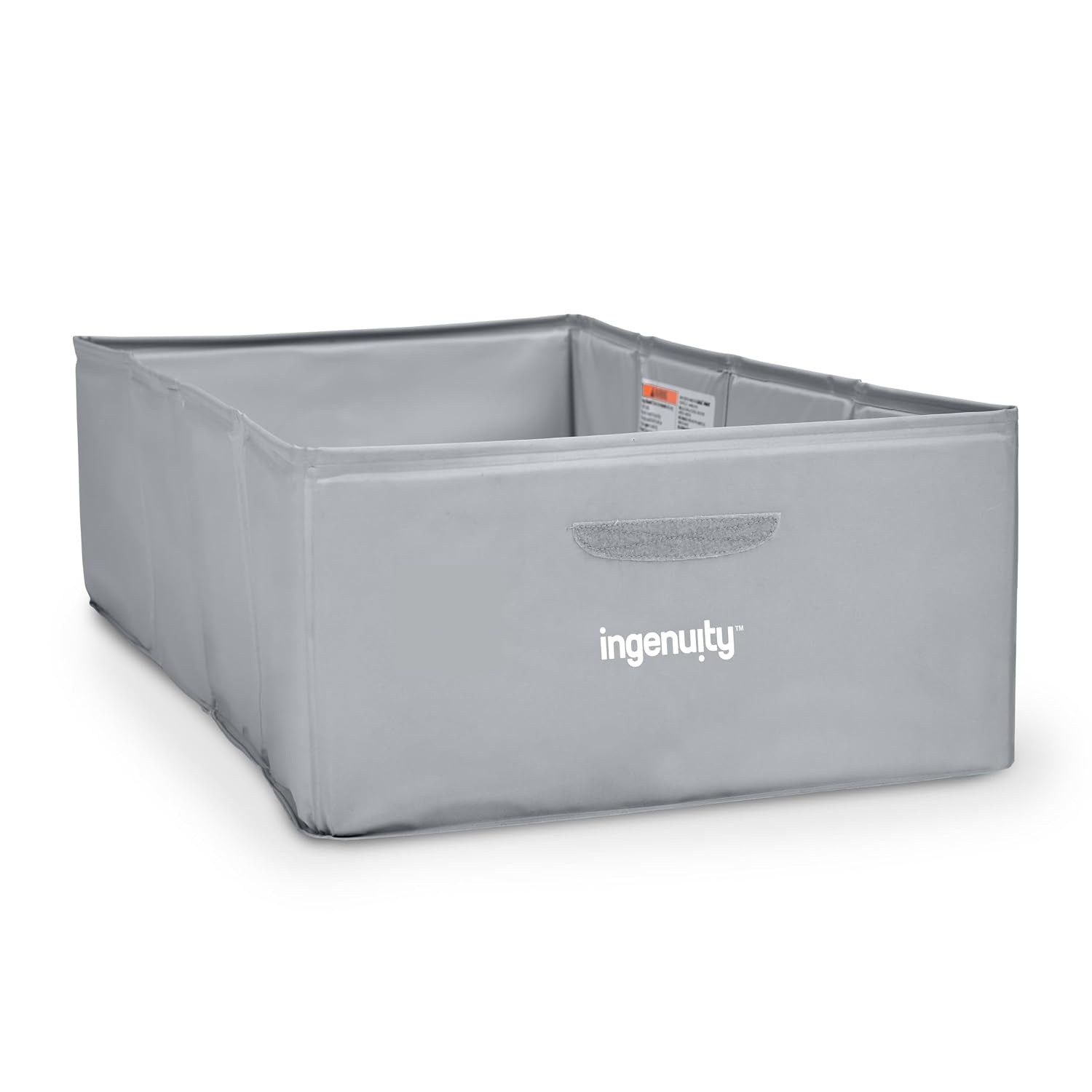 image:imageIngenuity Tuckaway Toddler Folding Tub Converts Shower to Tub Folds to Store Easy to Clean No Assembly Required Portable Baby Bathtub for Travel 12M5Y GrayGray