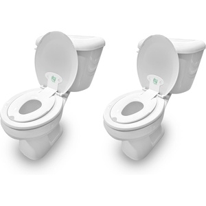 Ingenuity Foldaway Travel Potty Training Seat with Storage Bag, Folding & Portable Toddler Potty Seat, Easy One-Handed Open, Non-Slip Grip(Flip & Sit Potty Seat 2 Pack)