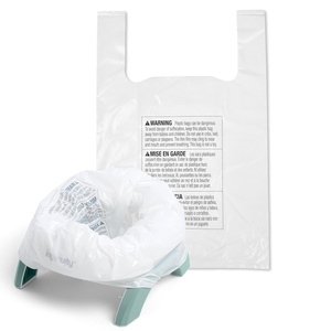 Ingenuity Replacement Potty Liners – 30 Count, Disposable Travel & Home Use, Leak-Proof, Tie-Top Bags for My Travel Potty and More(Potty Liners)